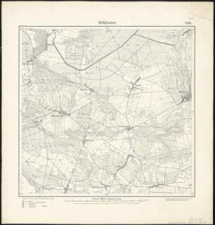 Meßtischblatt 2264 : Altkloster, 1894 : Altkloster. - Aufn. 1892. - 1:25000. - [Berlin]: Reichsamt für Landesaufnahme, 1894. - 1 Kt.