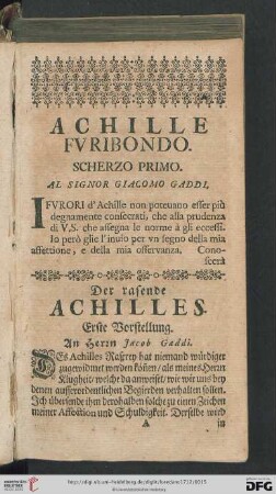 Der rasende Achilles