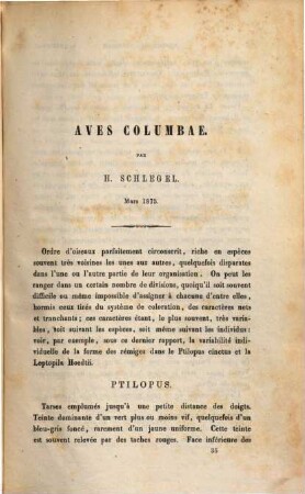 Muséum d'histoire naturelle des Pays-Bas : revue méthodique et critique des collections déposées dans cet établissement. 4