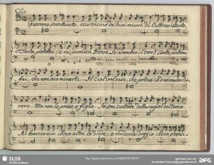 Recitativo: Giovane sventurato
