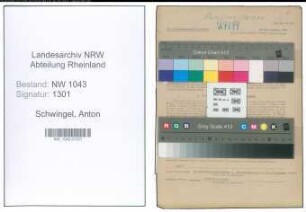 Entnazifizierung Anton Schwingel , geb. 02.01.1894 (Vermessungsbeamter)
