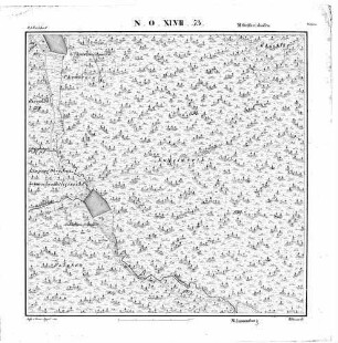 Kartenblatt NO XLVII 53 Stand 1831
