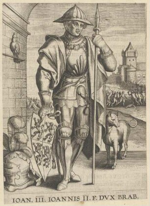 Bildnis des Ioan. III., Herzog von Brabant
