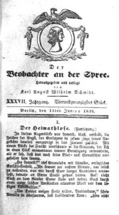 24. Stueck, 11. Januar 1838