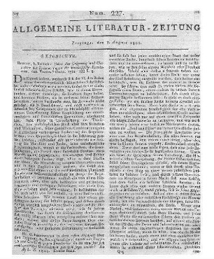 Gentz, Friedrich v.: Ueber den Ursprung und Charakter des Krieges gegen die Französische Revolution. Berlin: Fröhlich 1801