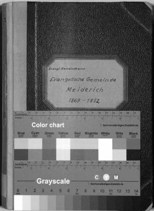 Evangelische Gemeinde Meiderich: Taufen 1869 - 1872
