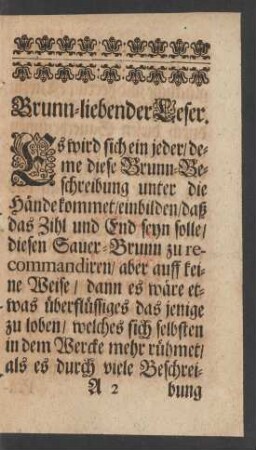 Brunn-liebender Leser