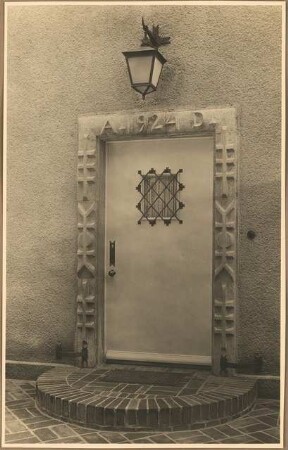 Haus Wellnitz, Potsdamer Straße, Berlin-Lichterfelde: Haupteingang Tür