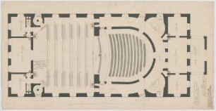 Fischer, Carl von; München, Isartor; Theater - Grundriss EG