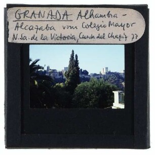 Granada, Alhambra Alcazaba,Granada, Casa del Chapiz