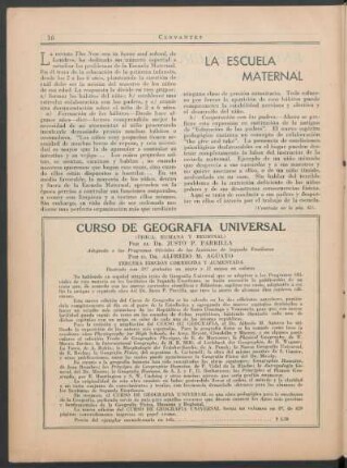 La Escuela Maternal