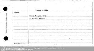 Wright, Orville
