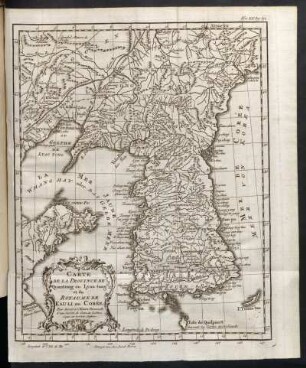 Carte de la Province de Quantong ou Lyau-tong et du Royaume de Kau-Li ou Corée[...]