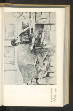 Charles F. Foerster Radierung von Ernst Oppler