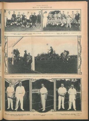 Notas deportivas [Fotografías]