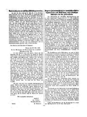 Vertretertag der preußischen Philologenvereine