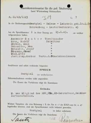 Westphal, Helene