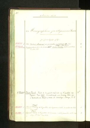 3 Monographien zur allgemeinen Statik.