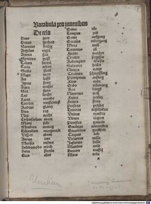 Vocabula pro iuvenibus