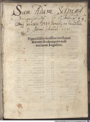Figurae bibliae : mit Privileg