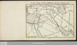 Vorderer Orient: Größenverhältnisse und innere Abmessungen.
