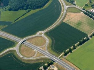 BAB A 38, Abzweig Friedland