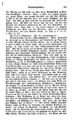 Naturbeschreibung, (Naturgeschichte)