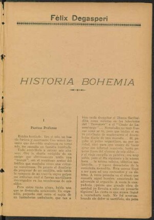 Historia bohemia