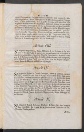 Article IX.