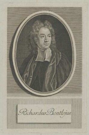 Bildnis des Richardus Bentlejus