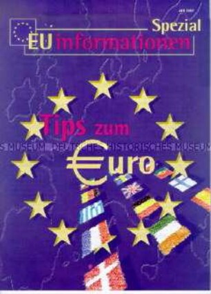 Informationsschrift zur geplanten Einführung einer einheitlichen Währung in den Staaten der EU