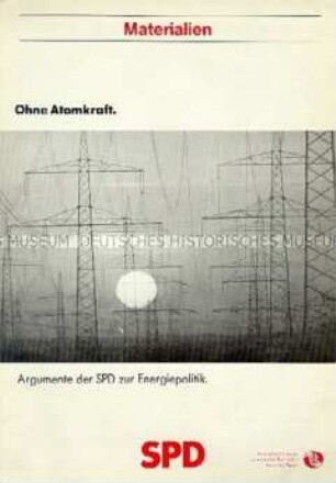 Informationsschrift der SPD zur Energiepolitik