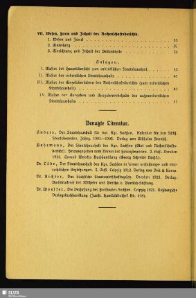 Benutzte Literatur