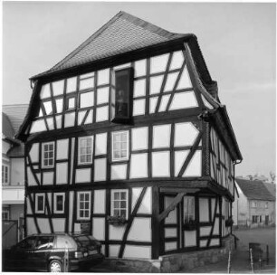 Fachwerkwohnhaus; Bad Homburg, Mußbachstraße 19