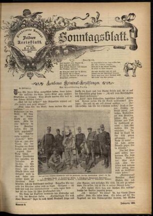 Ausgabe vom Sonntag, den 01. März 1903.