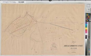Haltern (Haltern), Teilung der Hilgendorfer Mark, Bl.3 Brouillonkarte