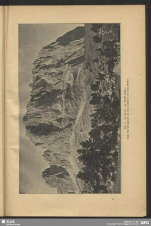 Langkofel, von Nordost gesehen