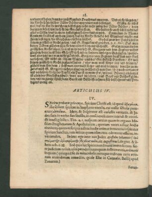 Articulus IV.
