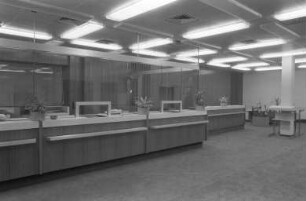 Stadtsparkasse Karlsruhe. Eröffnung der Zweigstelle Südstadt in der Werderstraße 72 - 74