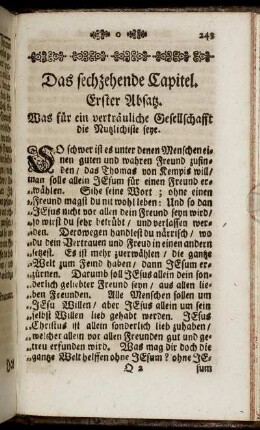 Das sechzehende Capitel.