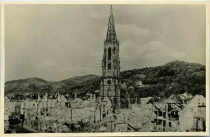 Freiburg - Kriegsschäden