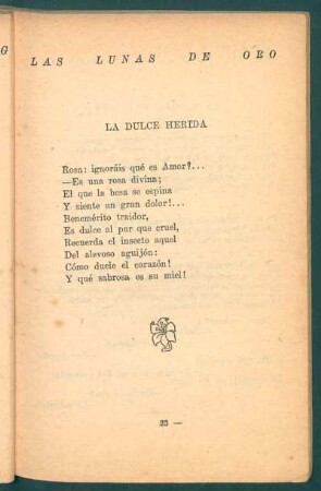 La dulce herida
