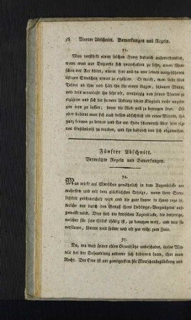 Fünfter Abschnitt.