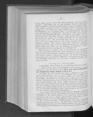 Sitzung am 5. Februar 1901.