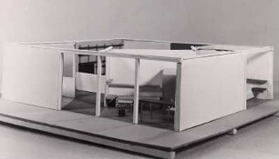 XI. Triennale Mailand, Deutscher Pavillon, Modell