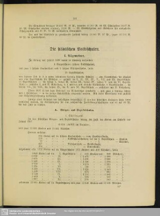 Die städtischen Volksschulen