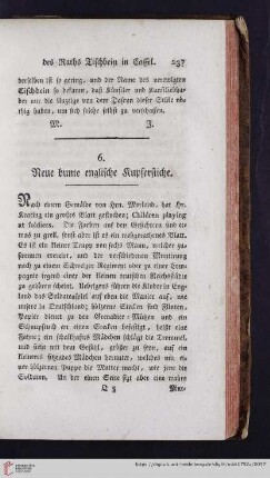Neue bunte englische Kupferstiche