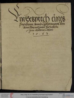 Religionsgespräch