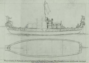 Schiff 'Maria Josepha', in Nachahmung des 'Bucentaurus'