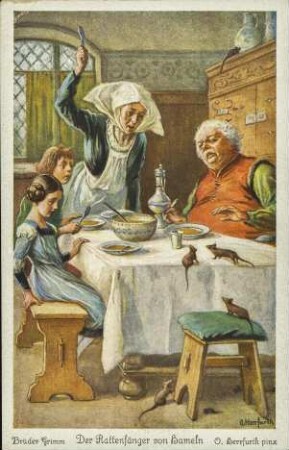 Brüder Grimm - Der Rattenfänger von Hameln